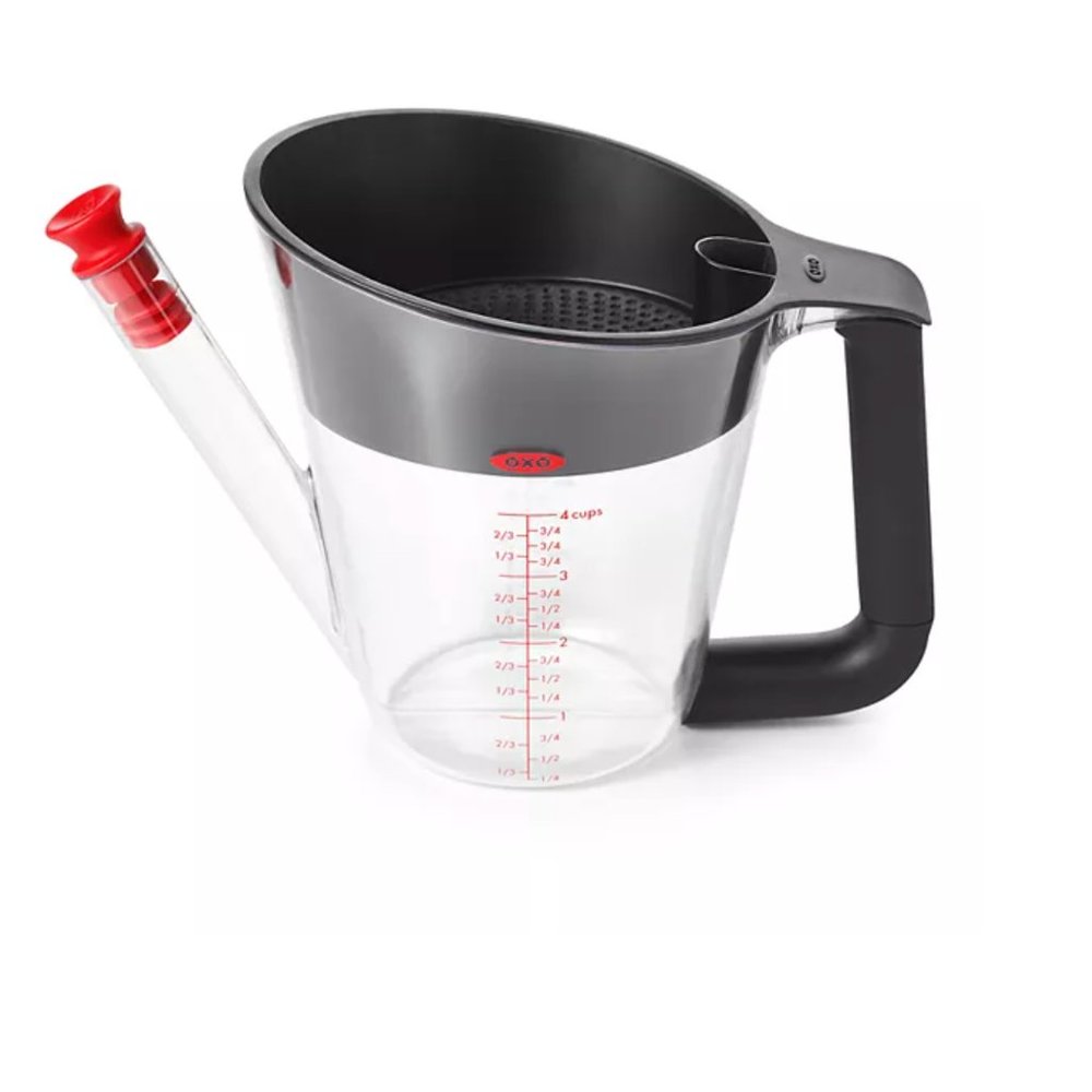 OXO Good Grips 4-Cup Gravy Fat Separator 6.85"H x 9.75"W x 6"D